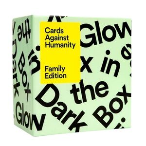 Cards Against Humanity Family Edition Glow in the Dark Box
